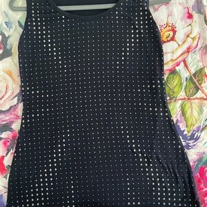 Sparkling Blue Sleeveless Tunic